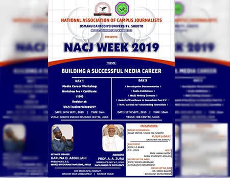 workshop , NACJ week 2019,UDUS