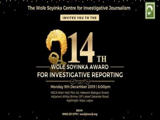 WSAIR, Wole Soyinka Awards, Investigative Reporting