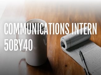 Communications intern at 50by40