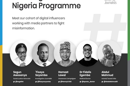 ICFJ, influencers, newsrooms partner to combat misinformation in Nigeria