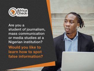 Online health misinformation workshop for Nigerian students