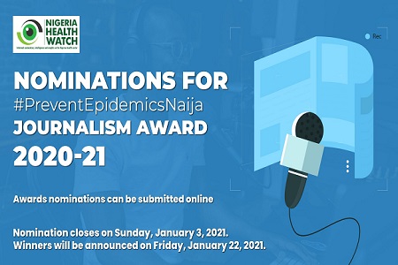 #PreventEpidemicsNaija Journalism Award