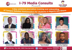 Facilitators at I-79 Media Consults’ Campus Solutions Training