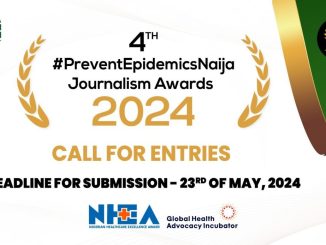 #PreventEpidemicsNaija Journalism Awards now open