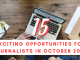 15 media opportunities set to close in October 2024