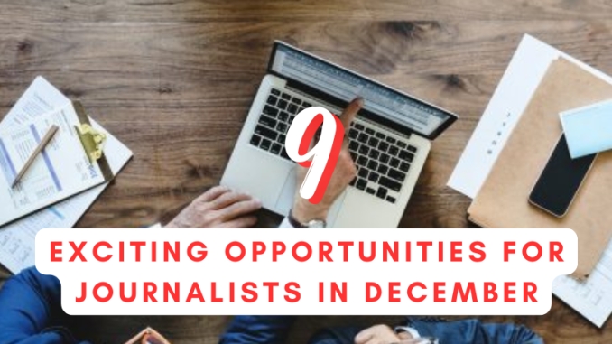 9 media opportunities closing in December 2025